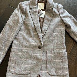 Ladies NWT XS Madewell blazer
